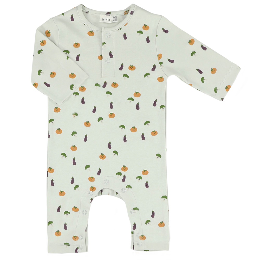 Onesie lang - Friendly Vegetables